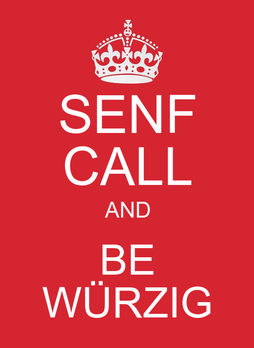 Senf Call and Be WÃ¼rzig